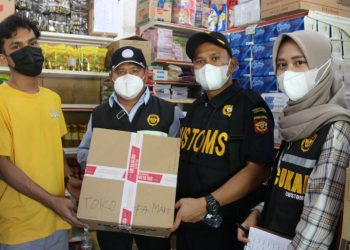 Bea Cukai Batam Berhasil Amankan 774.943 Batang Rokok Ilegal dalam 4 Bulan Terakhir. (hms)