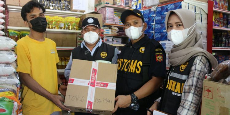 Bea Cukai Batam Berhasil Amankan 774.943 Batang Rokok Ilegal dalam 4 Bulan Terakhir. (hms)