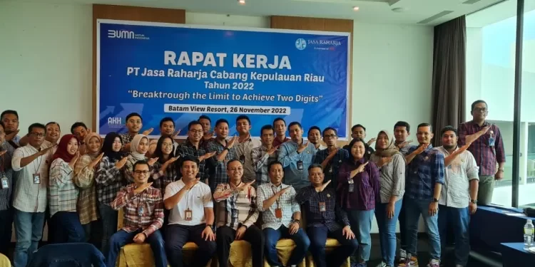 Bangun Kekompakan, Jasa Raharja Kepri Gelar Emoloyee Gathering