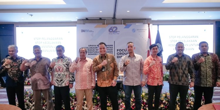 Gelorakan Keselamatan Lalu Lintas, Jasa Raharja Gelar FGD