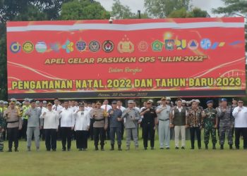 Jasa Raharja Kepri Turut Serta Dalam Apel Gelar Pasukan Ops Lilin 2022