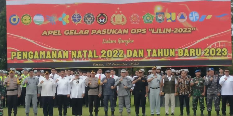 Jasa Raharja Kepri Turut Serta Dalam Apel Gelar Pasukan Ops Lilin 2022