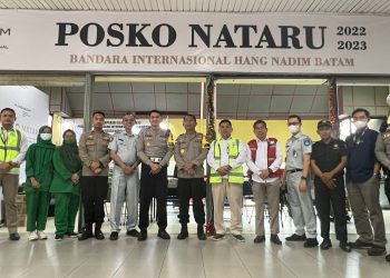 Jasa Raharja Kepri Gelar Aksi Simpatik ke Sejumlah Titik Posko Nataru di Batam