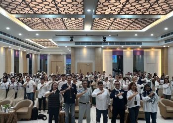 Jasa Raharja Kepri Sosialisasikan Keselamatan Berlalu Lintas Kepada Srikandi PNM Mekaar