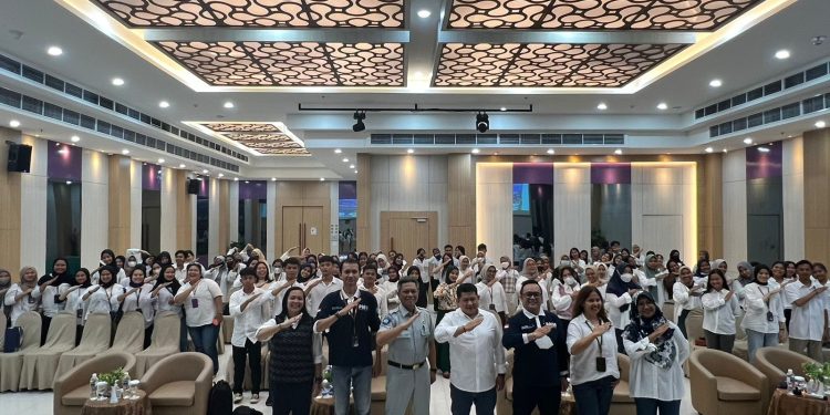 Jasa Raharja Kepri Sosialisasikan Keselamatan Berlalu Lintas Kepada Srikandi PNM Mekaar