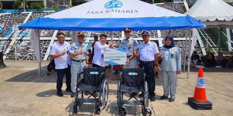 Jasa Raharja Kepri Serahkan Bantuan Sarana Pencegahan Kecelakaan Lalu Lintas Ke PT ASDP Ferry Indonesia (Persero) Batam
