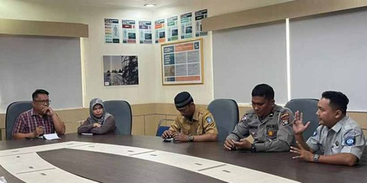 Tingkatkan Pendapatan, Jasa Raharja Cabang Kepulauan Riau Lakukan Pendataan Kendaraan Ke PT Saipem Karimun Yard