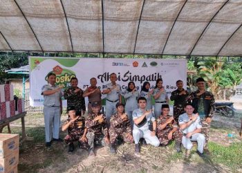 Jasa Raharja Kepri Lakukan Aksi Simpatik Posko Mudik Bersama Banser Lalu Lintas Kota Batam
