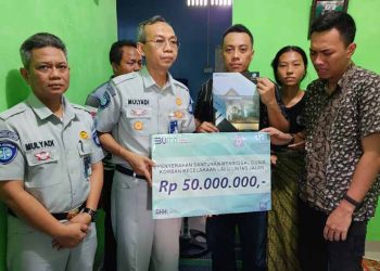Cepat Tanggap, Kurang Dari 1 Hari Jasa Raharja Kepri Santuni Korban Meninggal Dunia Kecelakaan Dekat Perum Sei Daun Batam