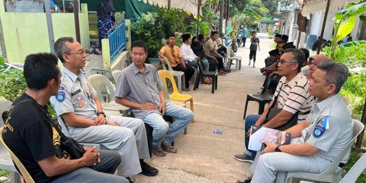 H-7 Lebaran, Jasa Raharja Kepri Tetap Santuni Korban Laka Lantas Dekat U-Turn Dobrah Batam