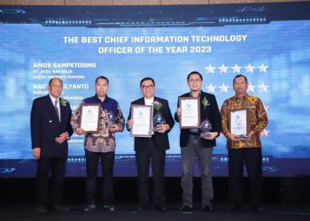 Sukses Kembangkan Inovasi Digital, Jasa Raharja Raih Tiga Penghargaan di Ajang Digitech Award 2023