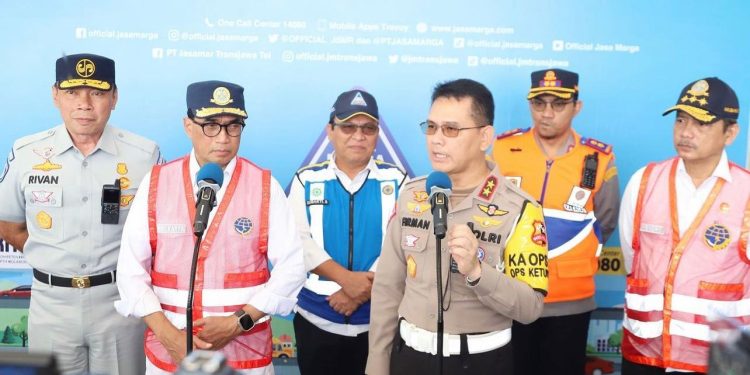 Pastikan Kelancaran Arus Balik Lebaran, Kemenhub, Korlantas Polri dan Jasa Raharja Tinjau Kondisi Lalu Lintas di Sejumlah Wilayah