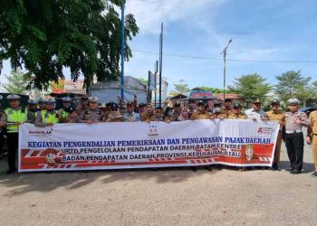Jasa Raharja Kepri Lakukan Operasi Dalrikwas Bersama Tim Pembina Samsat Provinsi Kepri