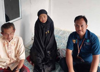 Jasa Raharja Santuni Korban Meninggal Dunia Kecelakaan di Dekat Simpang Panglima Dompak