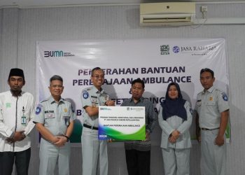 Jasa Raharja Kepri Bantu Peremajaan Armada Ambulans Laz Batam