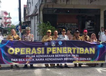 Tingkatkan Pendapatan, Jasa Raharja Lakukan Operasi Penertiban Pajak Kendaraan Bermotor Bersama Tim Pembina Samsat Kabupaten Lingga