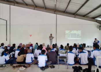 Jasa Raharja Kepri Bersama AHM Motor Sosialisasi Keselamatan Berkendara Di PT Osi Electronics