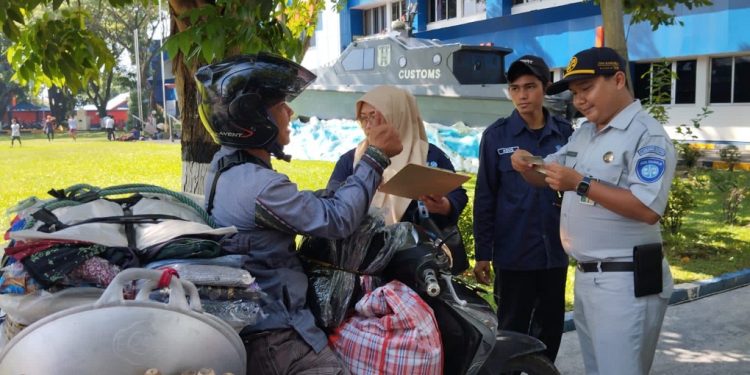 Jasa Raharja Kepri Bersama Tim Pembina Samsat Kabupaten Karimun dan Satlantas Polres Karimun Gelar Pemeriksaan Kendaraan Bermotor