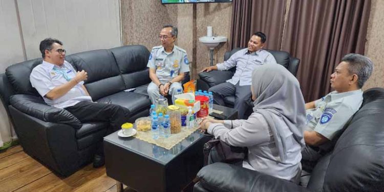 Tingkatkan Pelayanan Kepada Calon Penumpang Kapal, Jasa Raharja Kepri Silaturahmi ke PT ASDP Cabang Batam