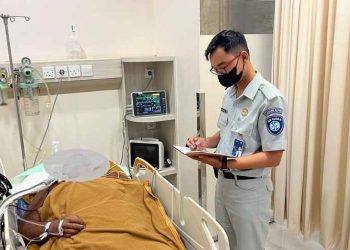 Petugas Jasa Raharja Aktif Lakukan Kunjungan dan Monitoring Korban Laka Lantas di Rumah Sakit