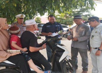 Jasa Raharja Kepri Ikut Serta Dalam Operasi Penertiban Pajak Kendaraan Bermotor di Karimun