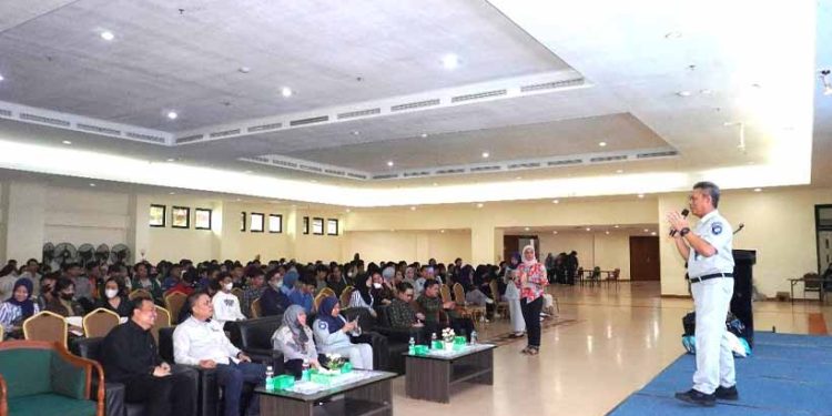 Jasa Raharja Kepri Berikan Materi Tupoksi dan Keselamataan Berlalu Lintas Kepada Mahasiswa Politeknik Negeri Batam
