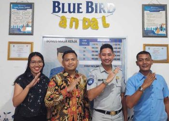 Jasa Raharja Kepri Lakukan CRM Ke PT Blue Bird Cabang Batam