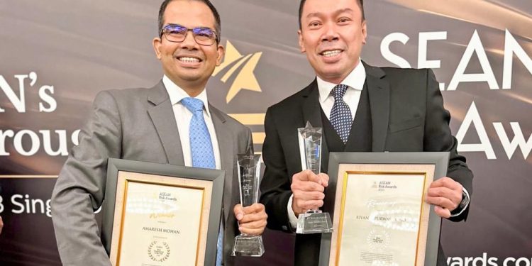 Rivan A Purwantono Masuk Jajaran Dua Terbaik Risk Professional of the Year di Ajang ASEAN Risk Awards 2023