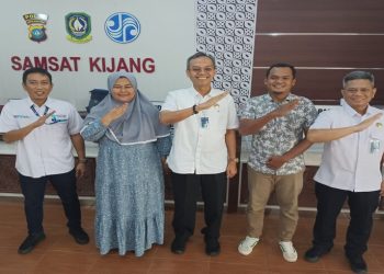 Tingkatkan Penerimaan SWDKLLJ, Jasa Raharja Kepri Lakukan Kunjungan Ke Samsat Kijang