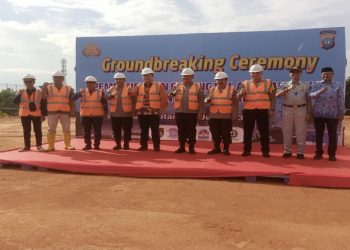 Jasa Raharja Kepri Hadiri Groundbreaking Ceremony Pembangunan Gedung Pelayanan BPKB Ditlantas Polda Kepri