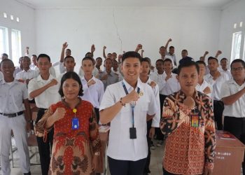 Jasa Raharja Kepri Lakukan Program Pengajar Peduli Keselamatan Lalu Lintas di SMK Aljabar Batam