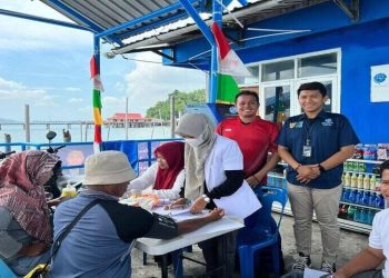 Jasa Raharja Kepri Berikan Layanan Kesehatan Gratis di Belakang Padang