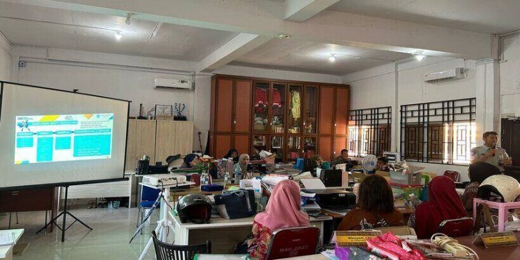 Jasa Raharja Kepri Terapkan Implementasi Manajemen Risiko Kecelakaan di SMAN 20 Kota Batam