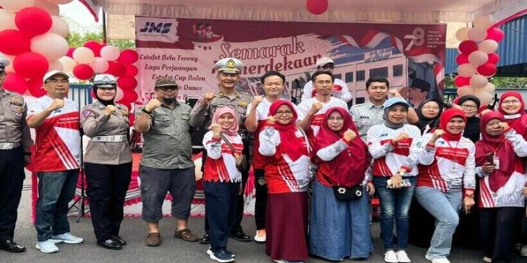 Jasa Raharja Kepri Sosialisasikan Keselamatan Berlalu Lintas Kepada Karyawan Pt JMS Batam