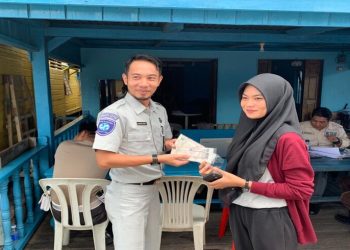 Jasa Raharja dan Samsat Natuna Lakukan Jemput Bola Untuk Meningkatkan Kepatuhan Wajib Pajak