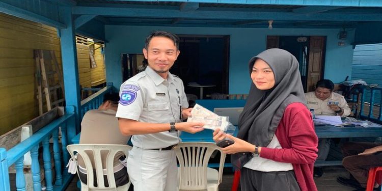 Jasa Raharja dan Samsat Natuna Lakukan Jemput Bola Untuk Meningkatkan Kepatuhan Wajib Pajak