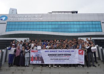 Jasa Raharja Gandeng Polda Kepri dan AHM Sosialisasikan Keselamatan Berkendara