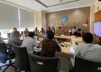 Jasa Raharja Kepri Inisiasi Rapat Koordinasi FKLL Bersama 5 Pilar Keselamatan