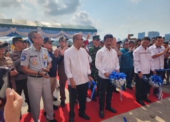 Jasa Raharja Kepri Hadiri Peresmian Pelayaran KMP DLN Nusantara