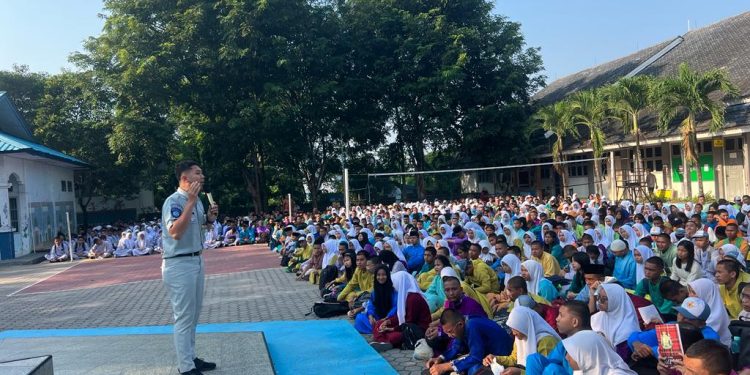 Tekan Korban Laka Usia Remaja, Jasa Raharja Kepri Laksanakan Sosialisasi Tatatertib Lalulintas di SMKN 1 Batam