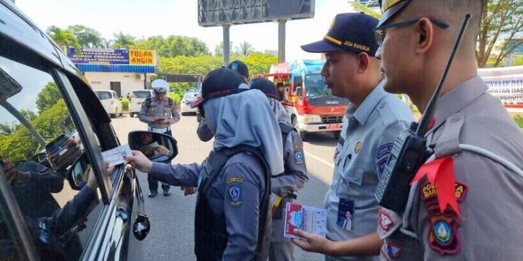 Jasa Raharja Kepri Ikuti Kegiatan Dalrikwas Bersama Samsat Batam dan Satlantas Polresta Barelang