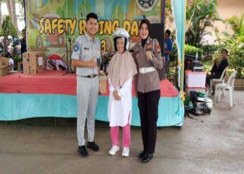 Jasa Raharja Kepri Sosialisasikan Keselamatan Berlalu Lintas Kepada Karyawan PT Rubycon Indonesia
