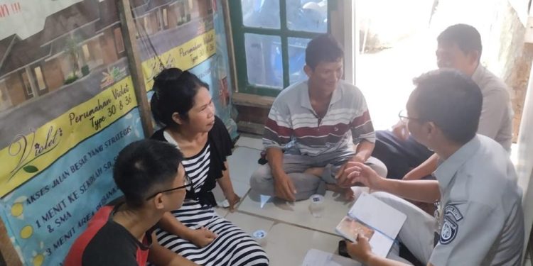 Jasa Raharja Kepri Serahkan Santunan Korban Kecelakaan Meninggal Dunia Pelajar Didekat Bundaran Nongsa