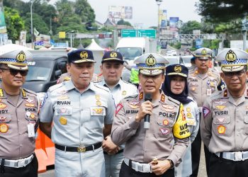 Cek Pelaksanaan PAM Nataru, Jasa Raharja dan Korlantas Polri Lakukan Tinjauan ke Jalur Puncak Bogor