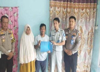 Jasa Raharja Tanjungpinang Serahkan Santunan Korban Kecelakaan Meninggal Dunia di Jalan Raja Ali Haji Natuna