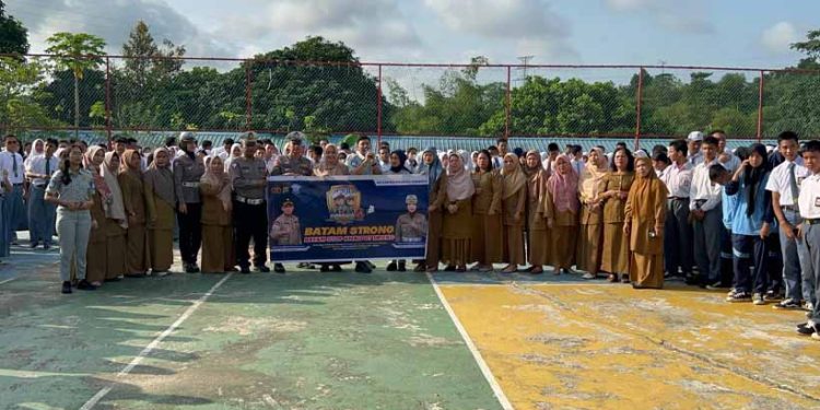 Tekan Angka Kecelakaan Generasi Muda, Jasa Raharja Kepri Gelar PPKL di SMAN 4 Kota Batam