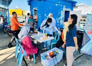 Utamakan Kesehatan, Jasa Raharja Kepri Kembali Adakan Pemeriksaan Kesehatan Gratis di Pelabuhan Belakang Padang