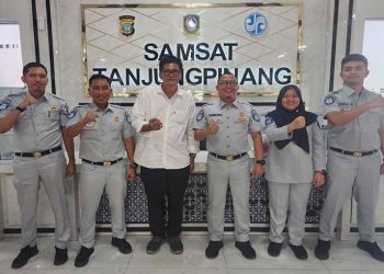 Optimalkan Pelayanan Samsat, Jasa Raharja Kepri Sinergi Dengan UPTD PPD Samsat Tanjungpinang