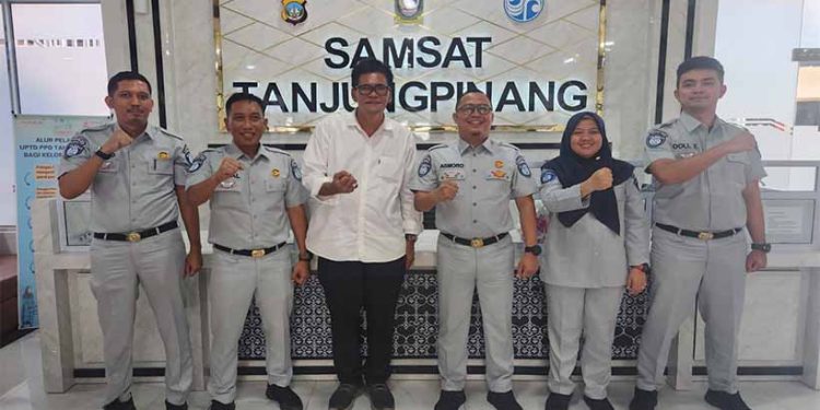 Optimalkan Pelayanan Samsat, Jasa Raharja Kepri Sinergi Dengan UPTD PPD Samsat Tanjungpinang