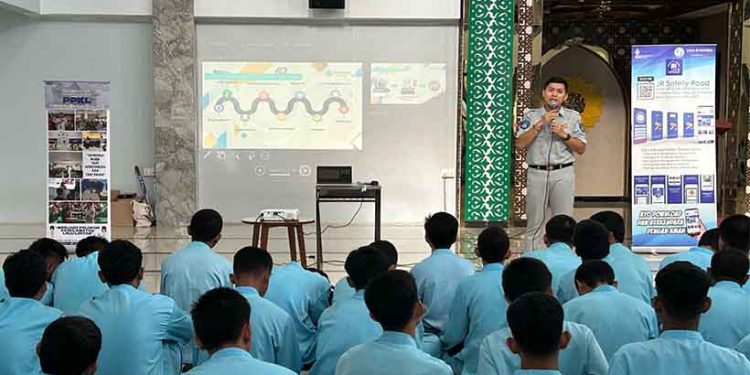 Tekan Angka Kecelakaan Gen Z, Jasa Raharja Kepri Mengajar Peduli Keselamatan Lalu Lintas di SMK Muhammadiyah Batam